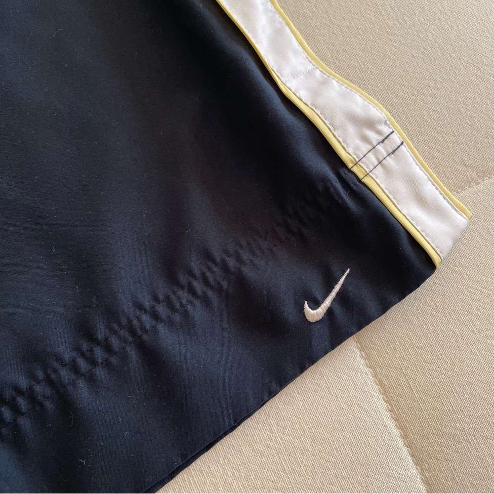 Nike Women’s Navy Blue Active Capri Pants with White Side Stripes Size Large - Picture 6 of 12